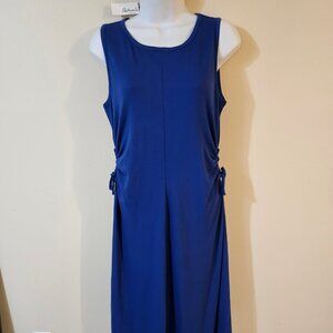 Reitmans Signature Blue Sleeveless Dress - Size S